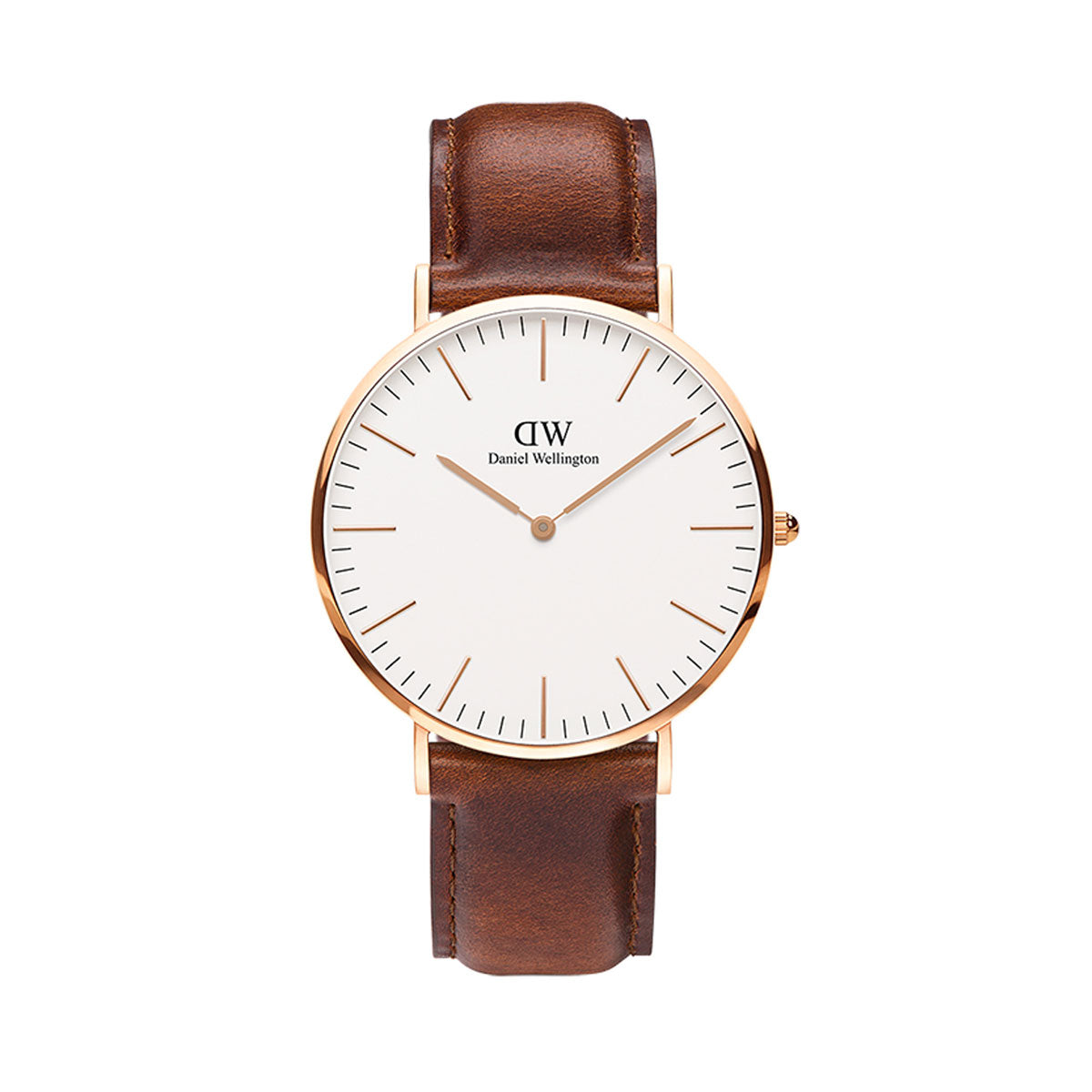 Classic 40mm St Mawes - Rose Gold & White Watch