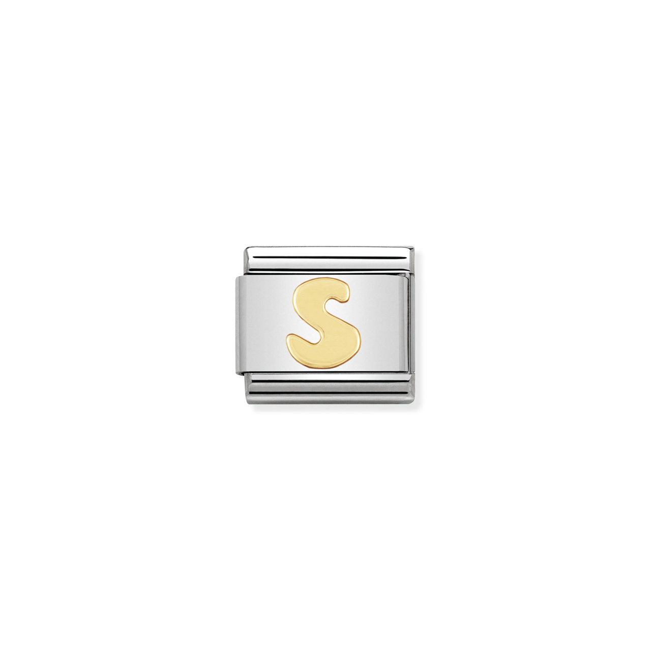 Composable Classic Link 030101/19 Letter S in 18k Gold
