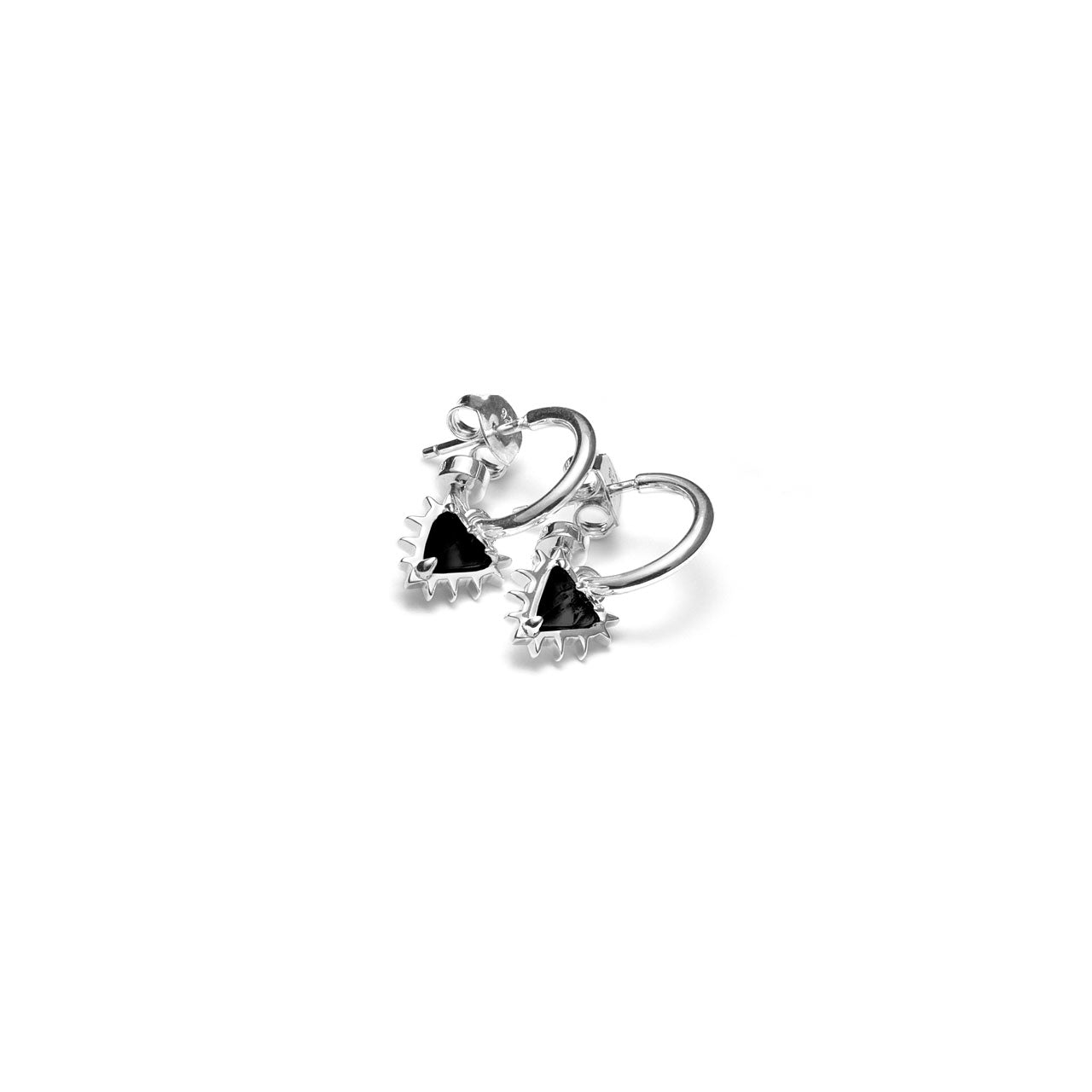 Talon Heart Anchor Earrings