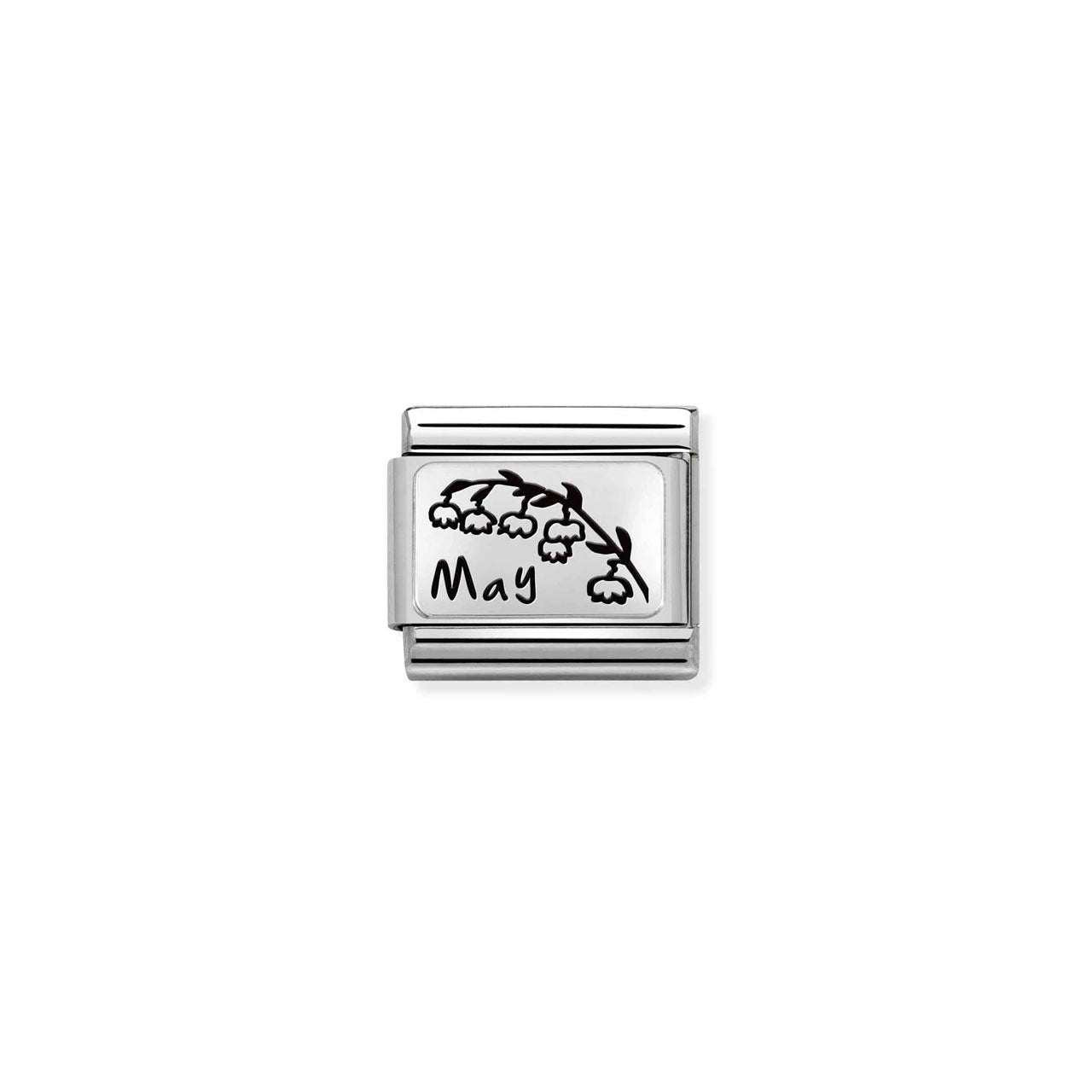 Composable Classic Link 330112/17 May Flower In 925 Silver