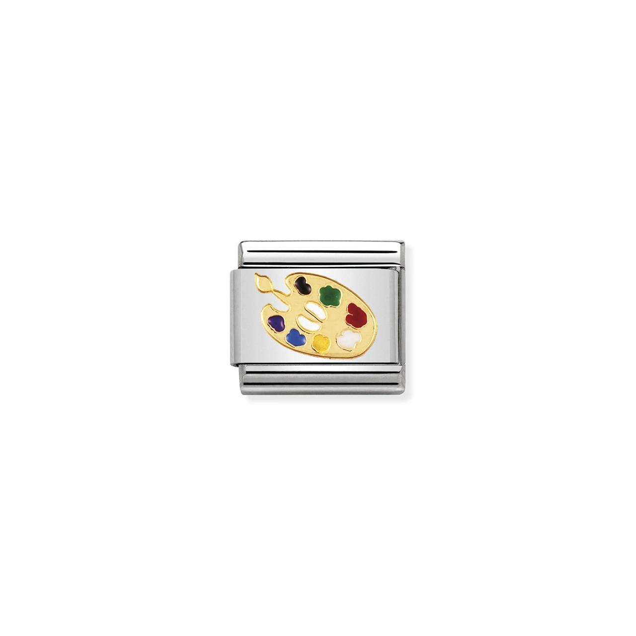 Composable Classic Link 030208/04 Artist's Palette in 18k Gold