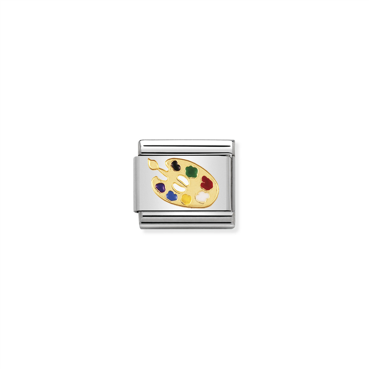 Composable Classic Link 030208/04 Artist's Palette in 18k Gold