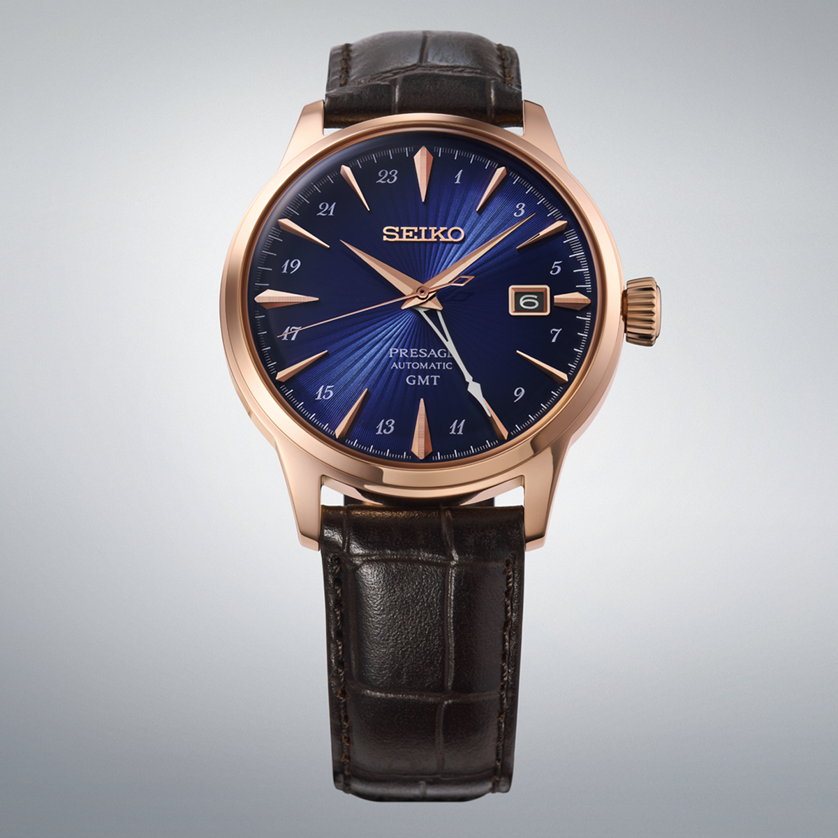 Seiko - HCB005J1 Presage Cocktail Time ‘Corcovado’ GMT Automatic Watch