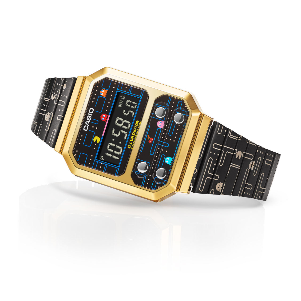 A100WEPC-1B - Limited Edition Vintage Casio x Pac-Man Watch