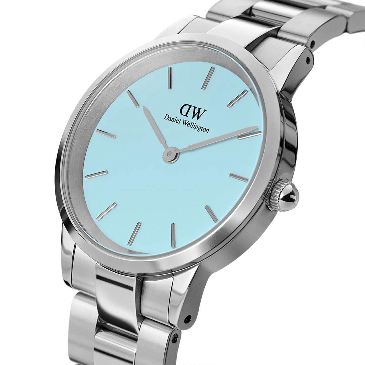 Iconic Link Capri 28mm - Silver & Blue Watch