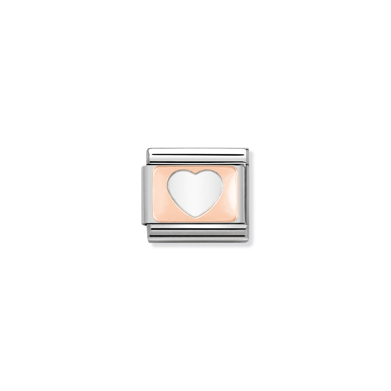 Composable Classic Link 430101/08 Rose Gold Heart