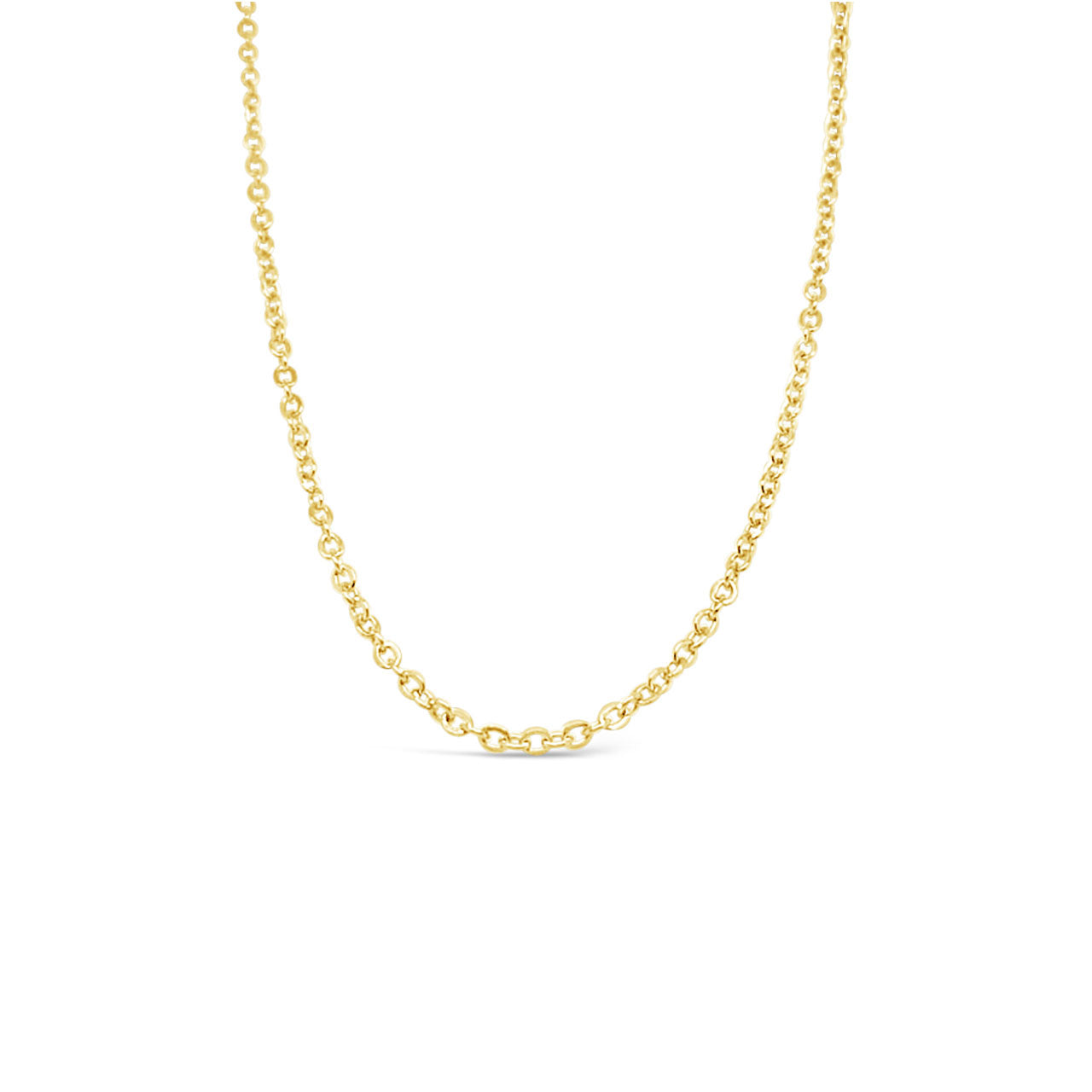 45cm 9k Yellow Gold BR50 Brilliant Chain