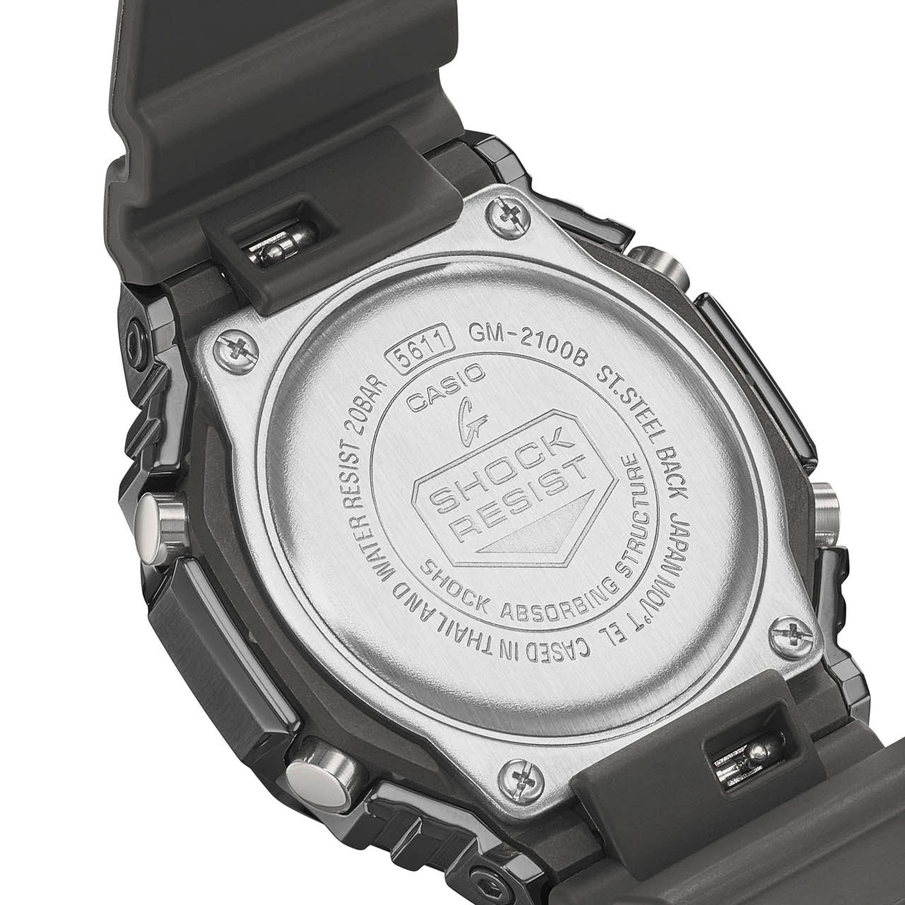 GM2100 Series - Stainless Steel / Red - GM2100B-4A