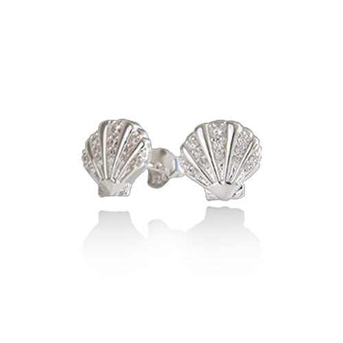Seashell Stud Earrings (Patient)
