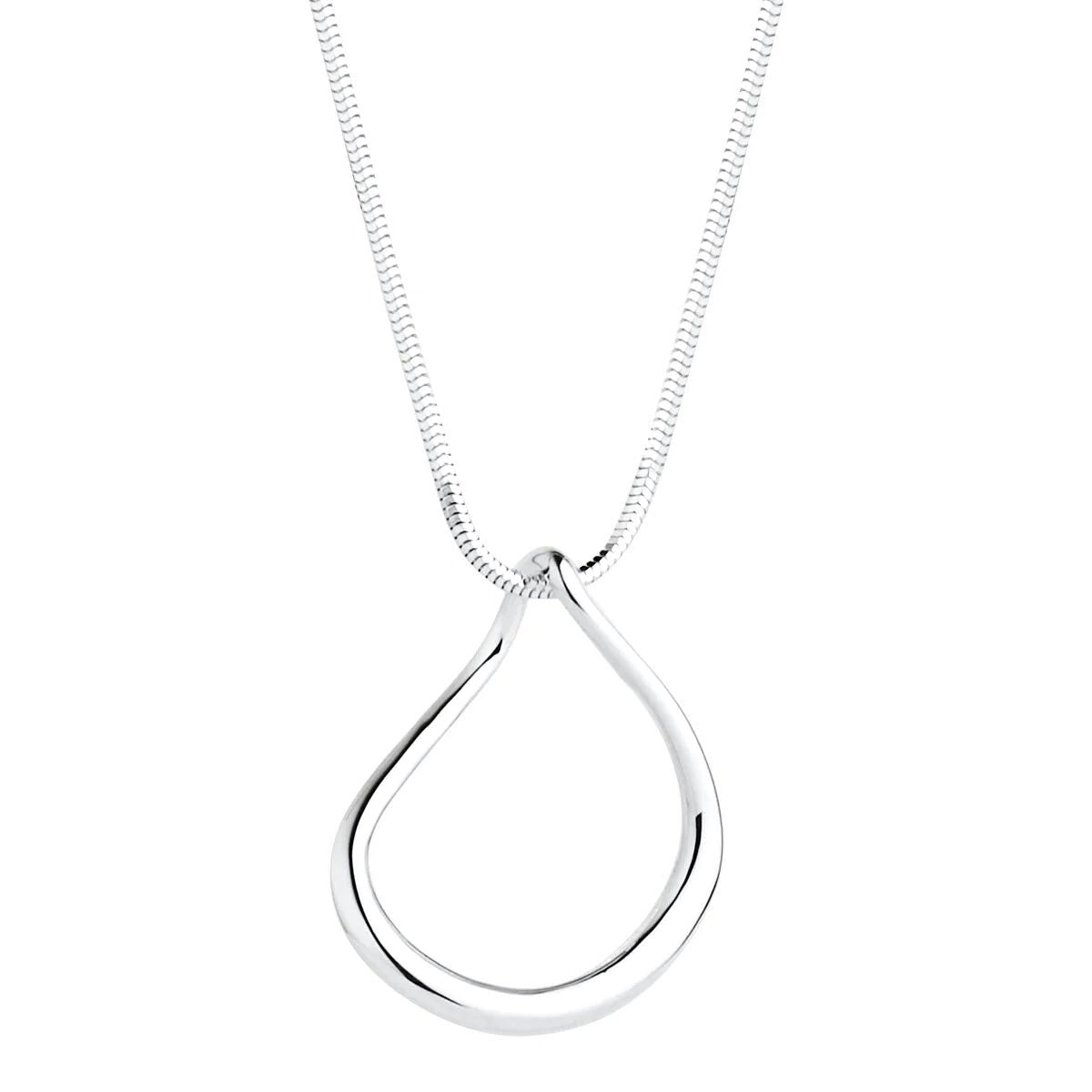 Wave Large Pendant Necklace