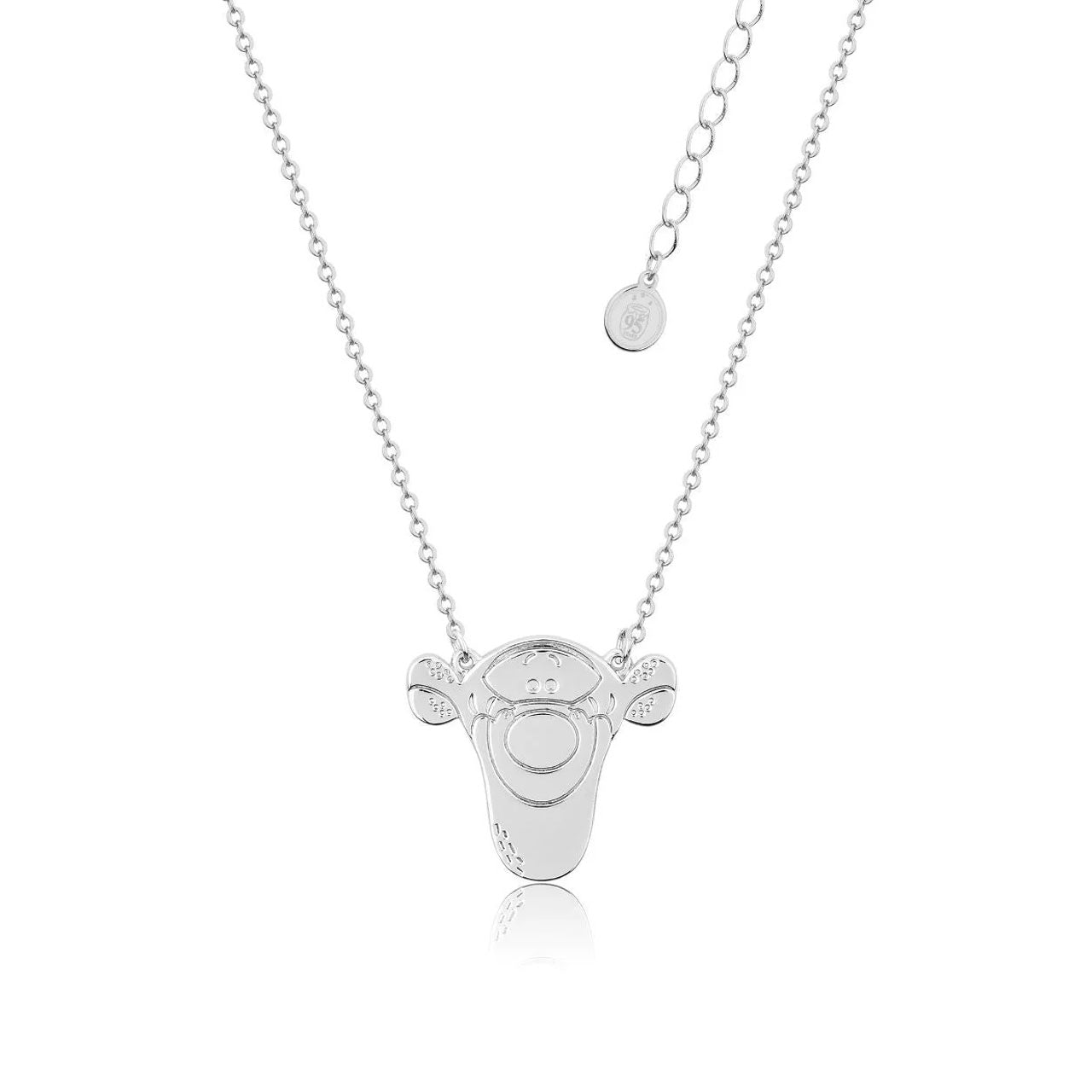 Disney - Winnie the Pooh Tigger Necklace - White Gold Plated