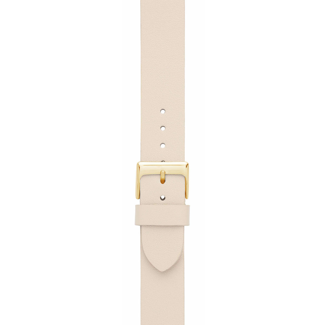 Nude 18mm Leather Watch Strap