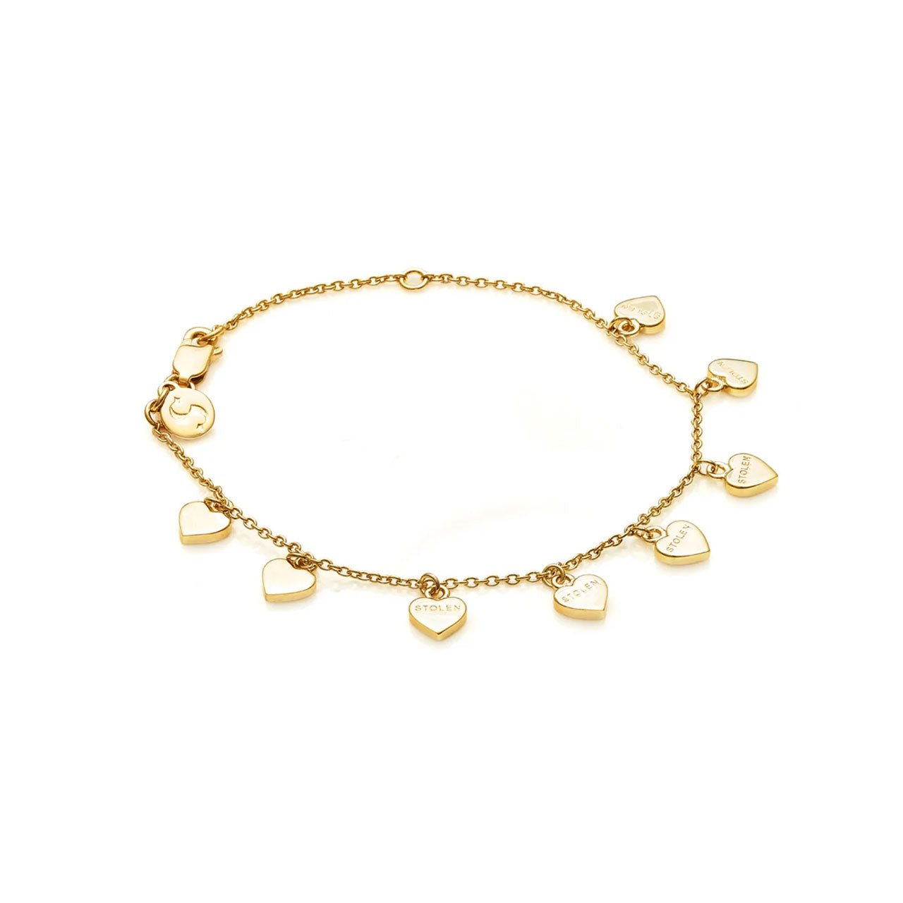 Stolen Heart Bracelet - Gold Plated