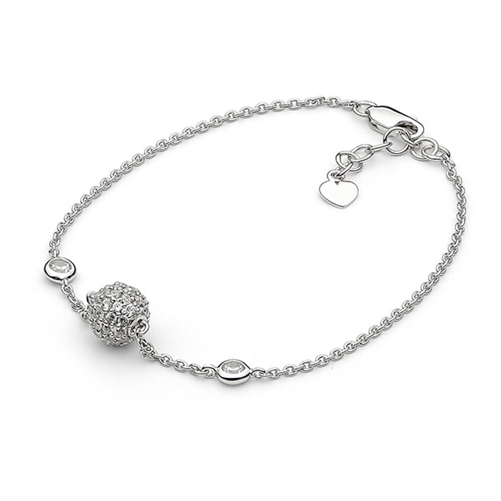 Pavé & Bezel Set Bracelet