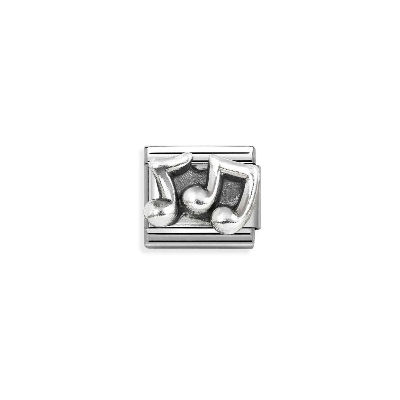 Composable Classic Link 330101/86 Music Notes In 925 Silver Relief