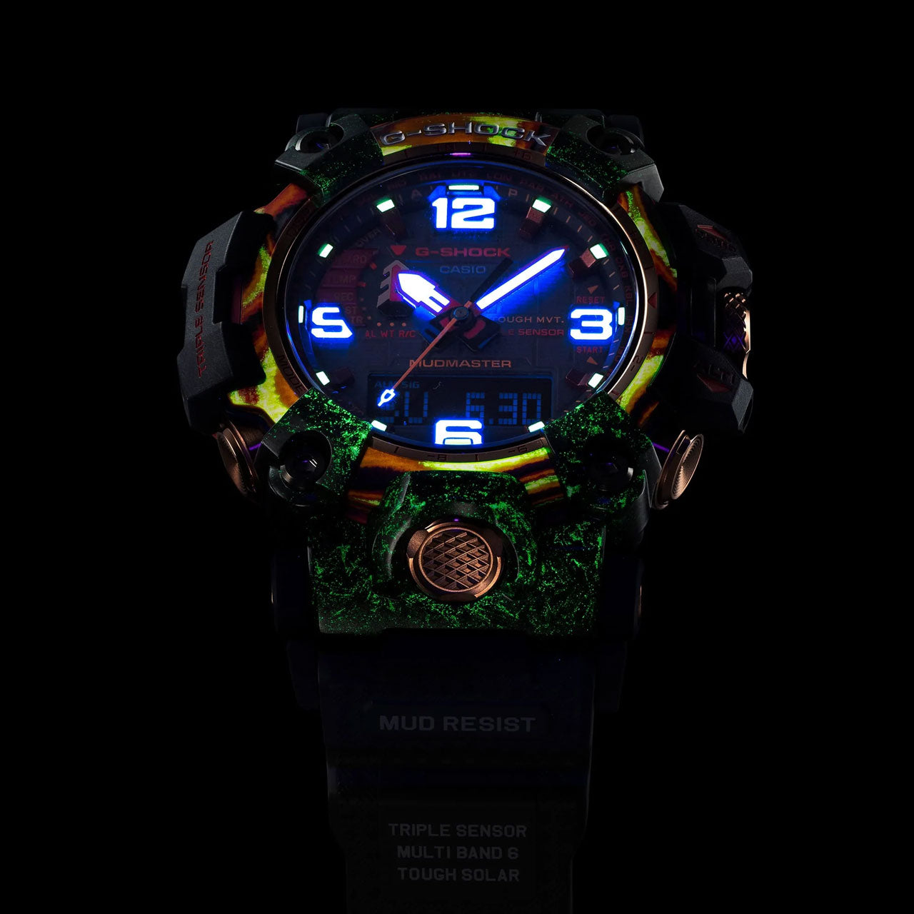 Master Of G - 40th Anniversary Flare Red Limited Edition Mud Master Watch - GWG204FR-1A