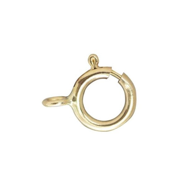 9k Yellow Gold 6mm Bolt Ring