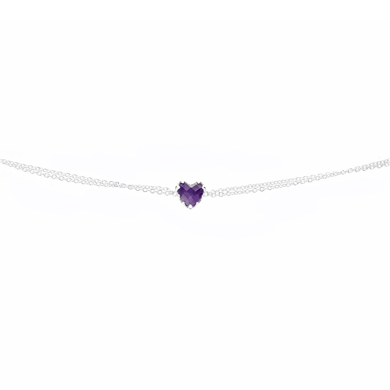 Love Claw Bracelet - Amethyst