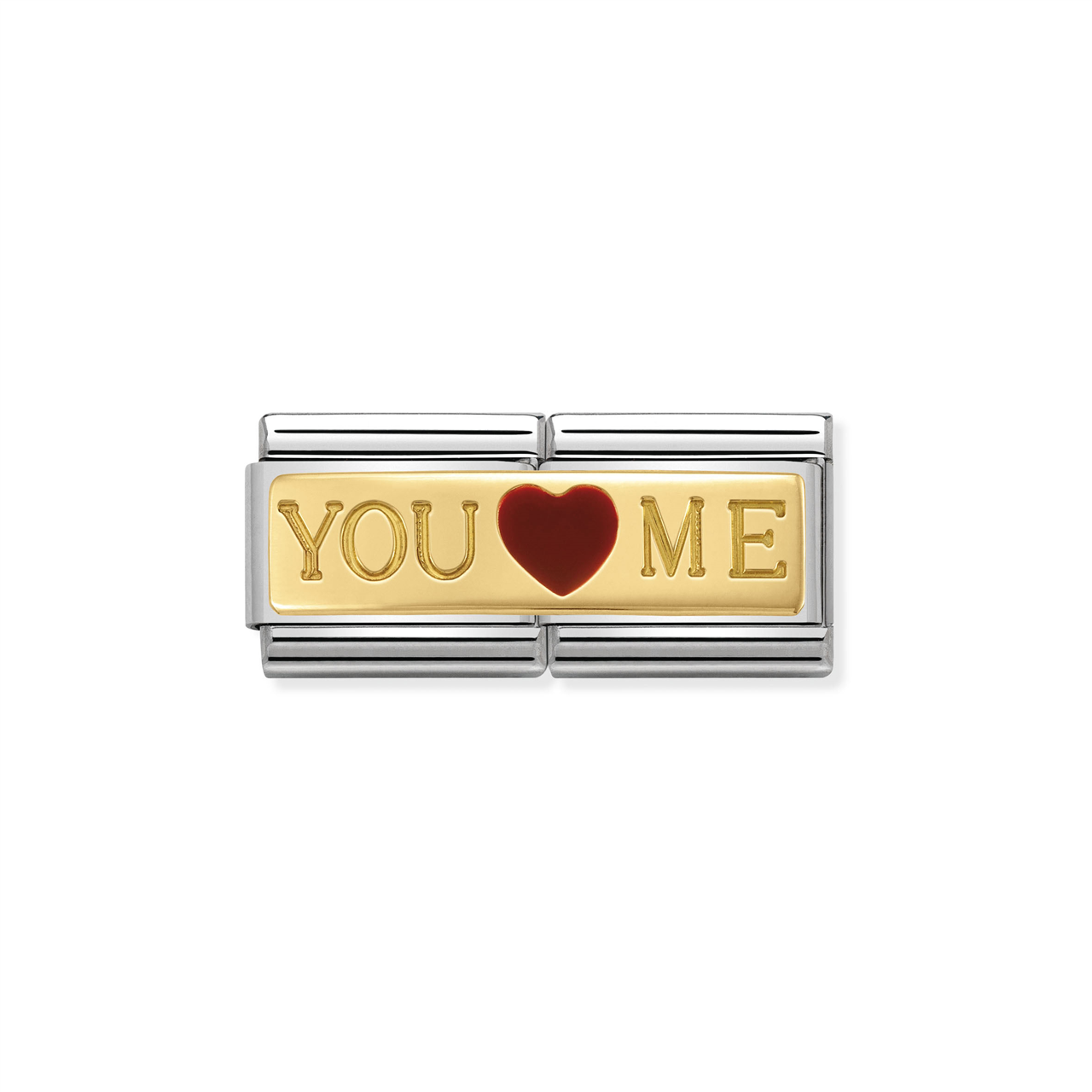 Composable Classic Double Link 030720/01 You And Me in 18k Gold