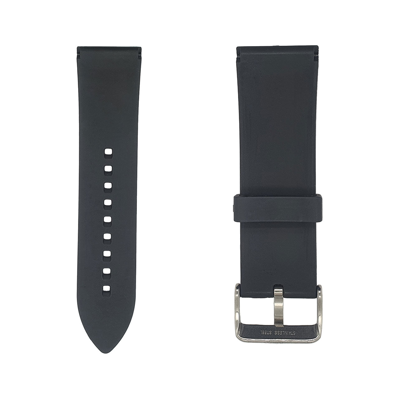 26mm Black Divers Watch Strap