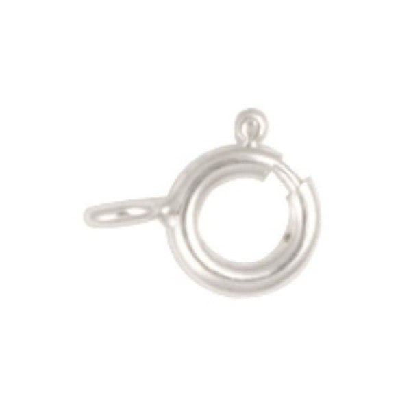 Sterling Silver 7mm Bolt Ring