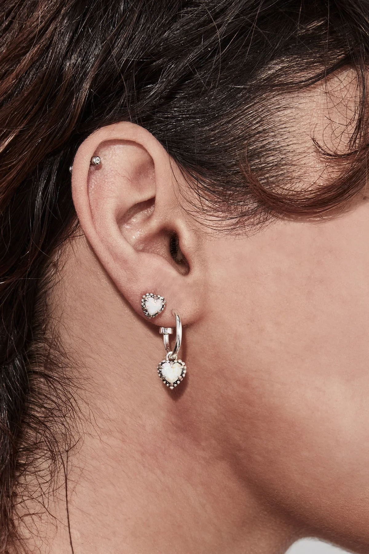 Dahlia's Heart Earrings