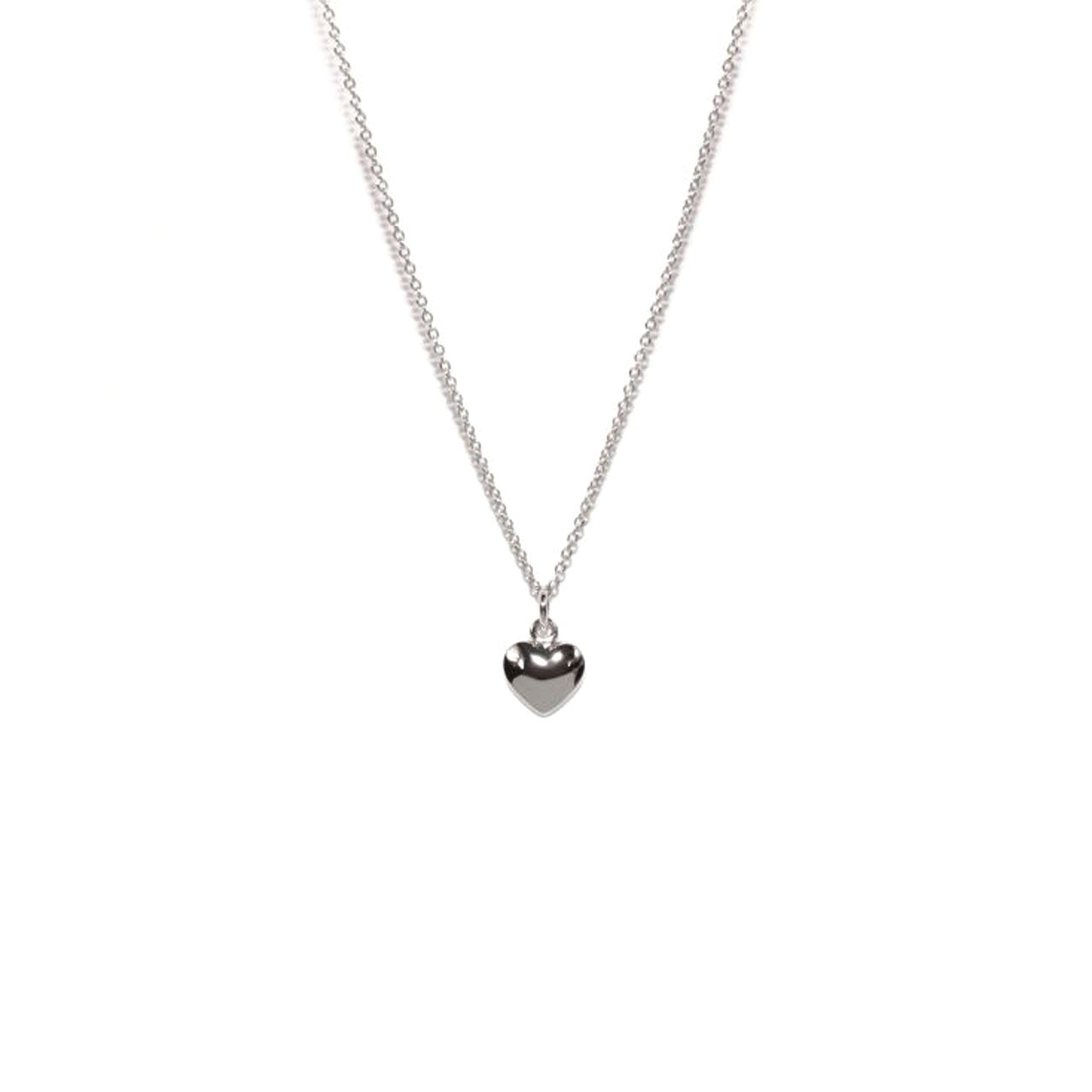 Sterling Silver Mini Heart Necklace