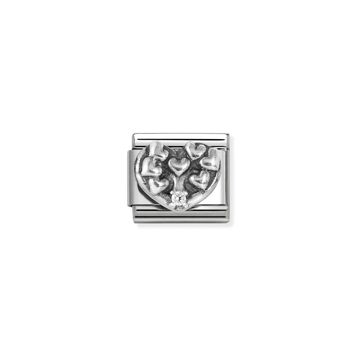Composable Classic Link 330311/20 Heart Tree Of Life In 925 Silver
