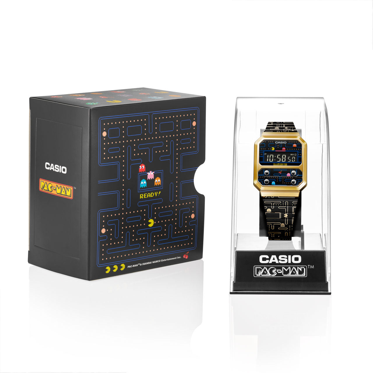 A100WEPC-1B - Limited Edition Vintage Casio x Pac-Man Watch