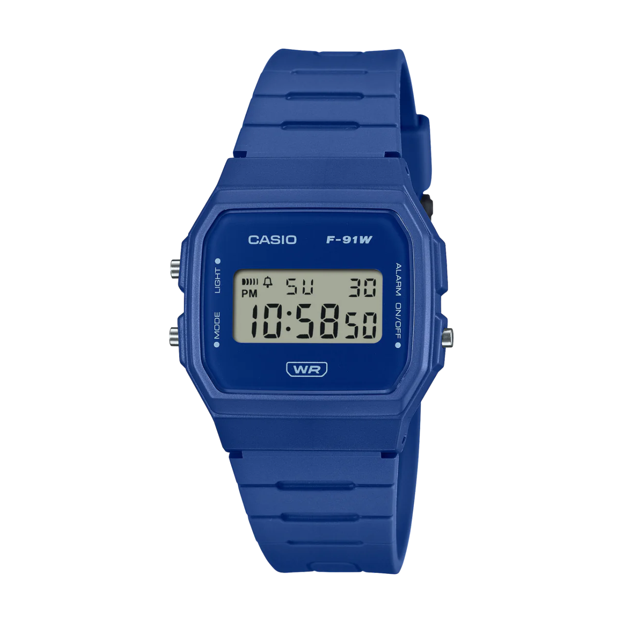 Casio Vintage Blue Digital Watch - F91WB-2A