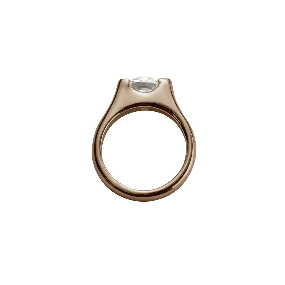 Rose Gold Eternity Ring - Romance