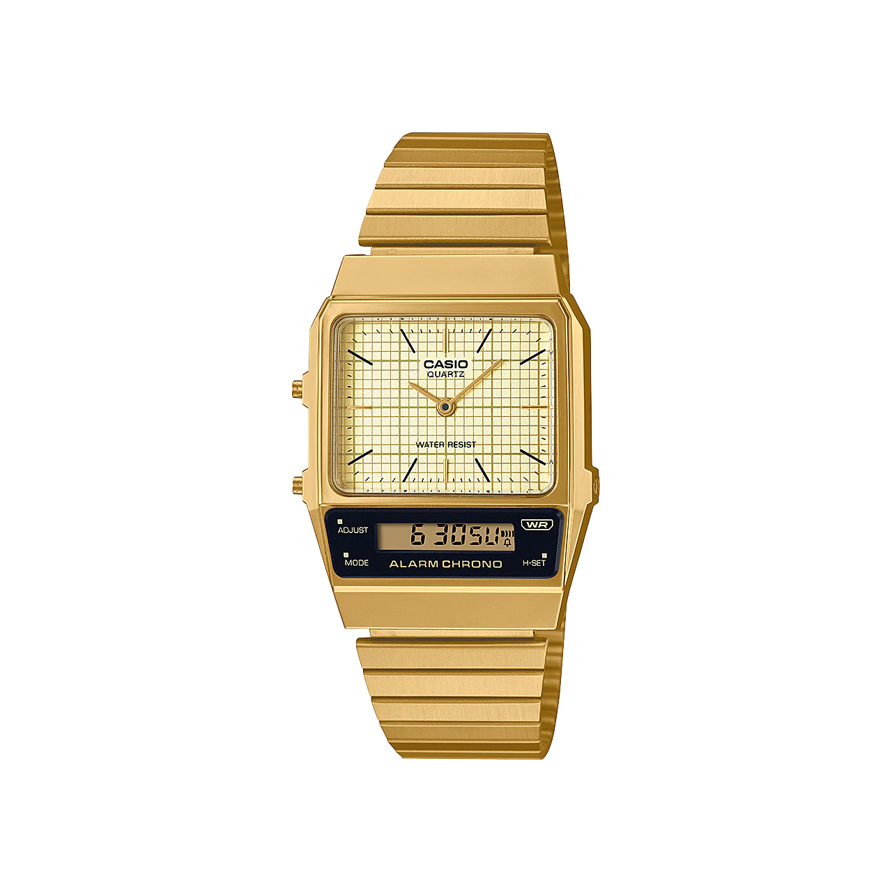 Casio Gold Vintage Duo Watch - AQ800EG-9A