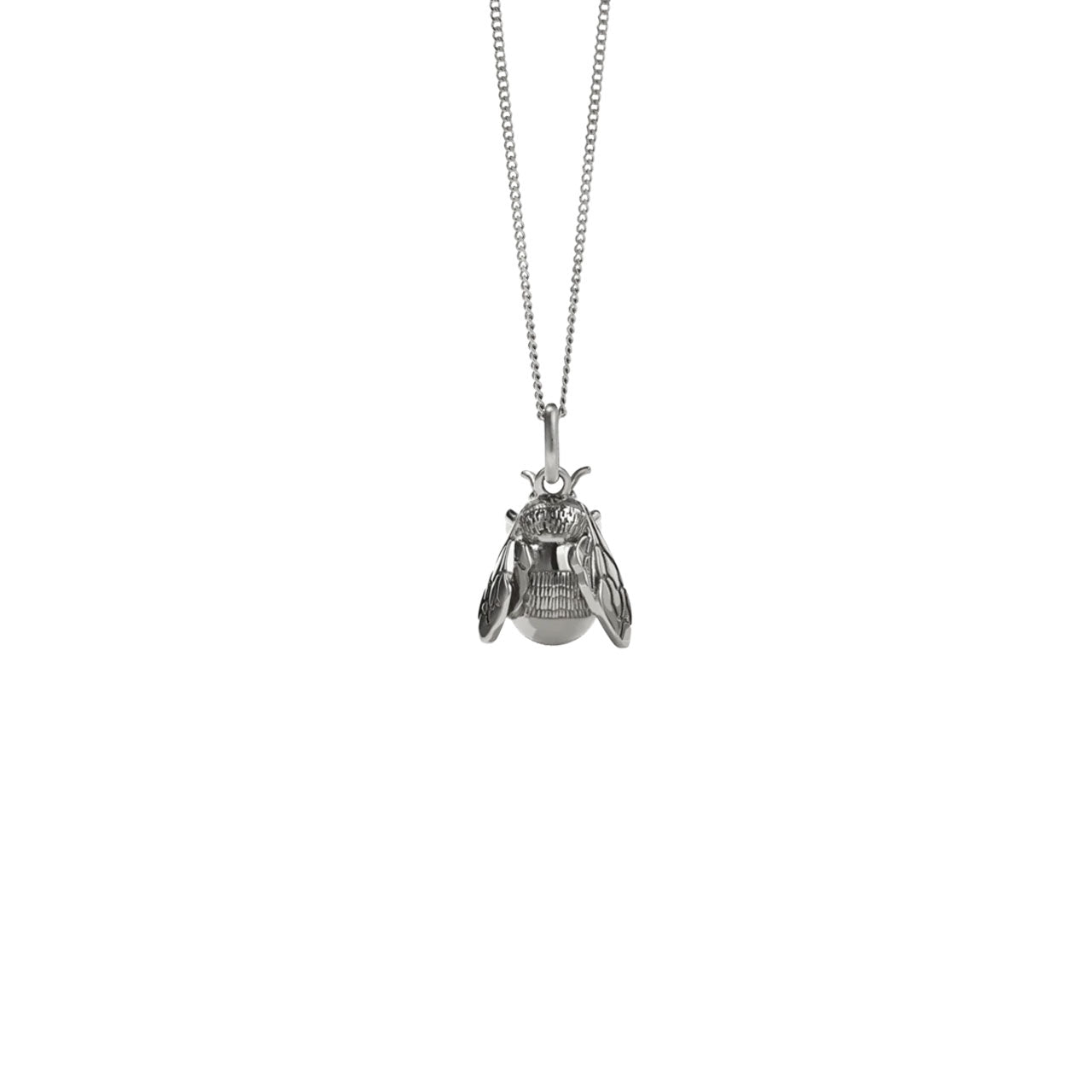 Sterling Silver Bee Charm Necklace