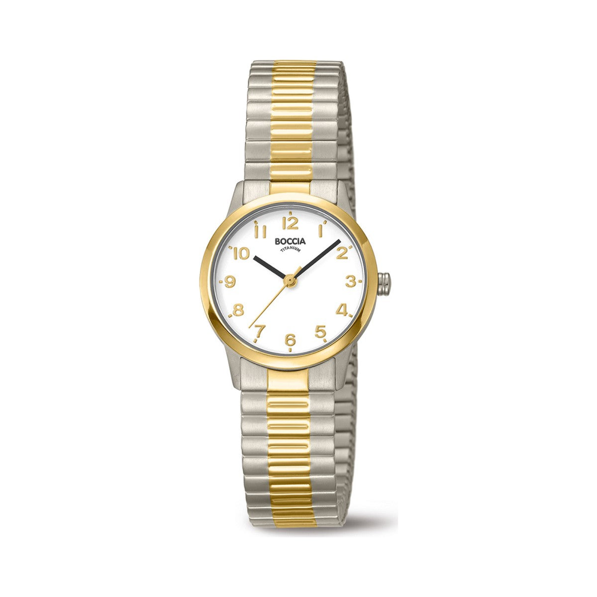 Boccia - Ladies Two Tone Titanium Watch - 3318-03