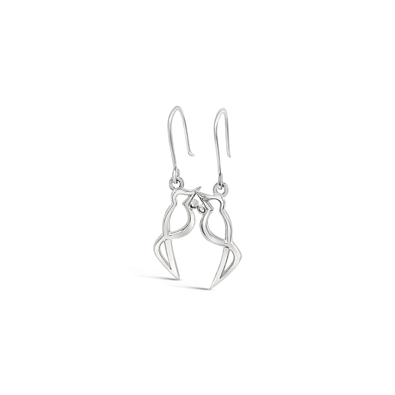 Sterling Silver Memento Tui Earrings