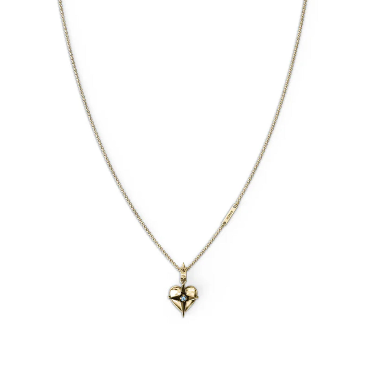 Celestial Heart Necklace - Gold Plated