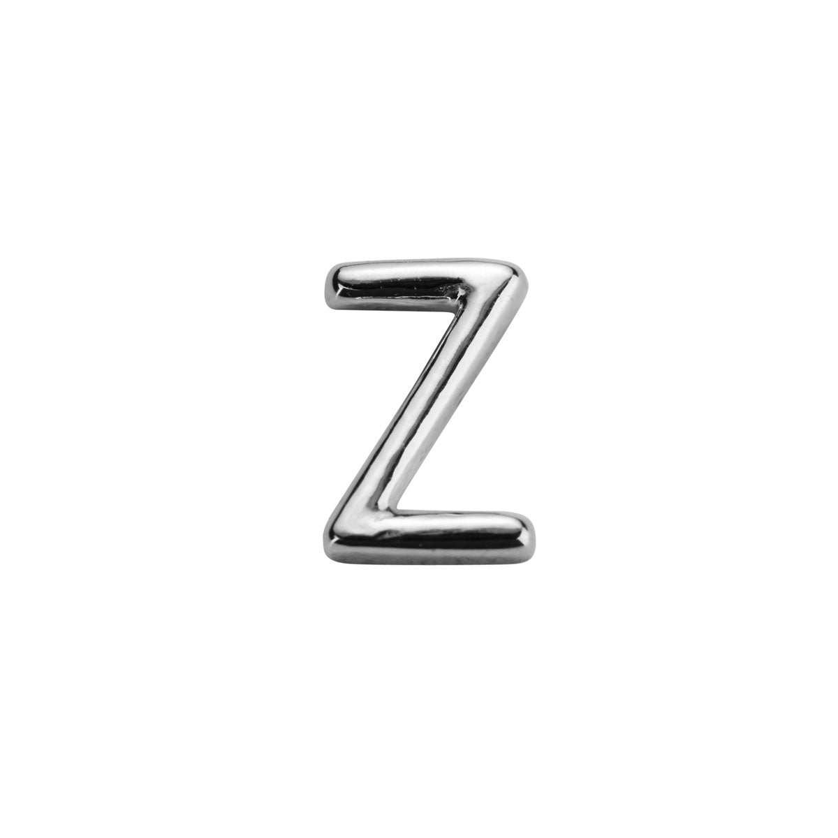 Silver Letter Z