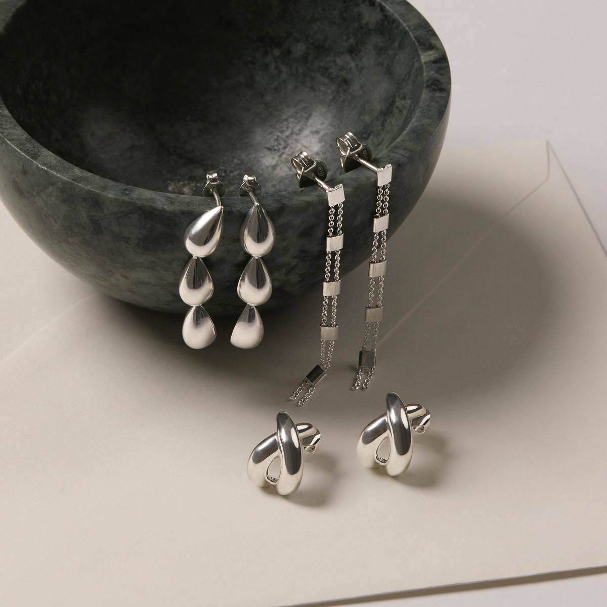 Summer Veil Stud Earring