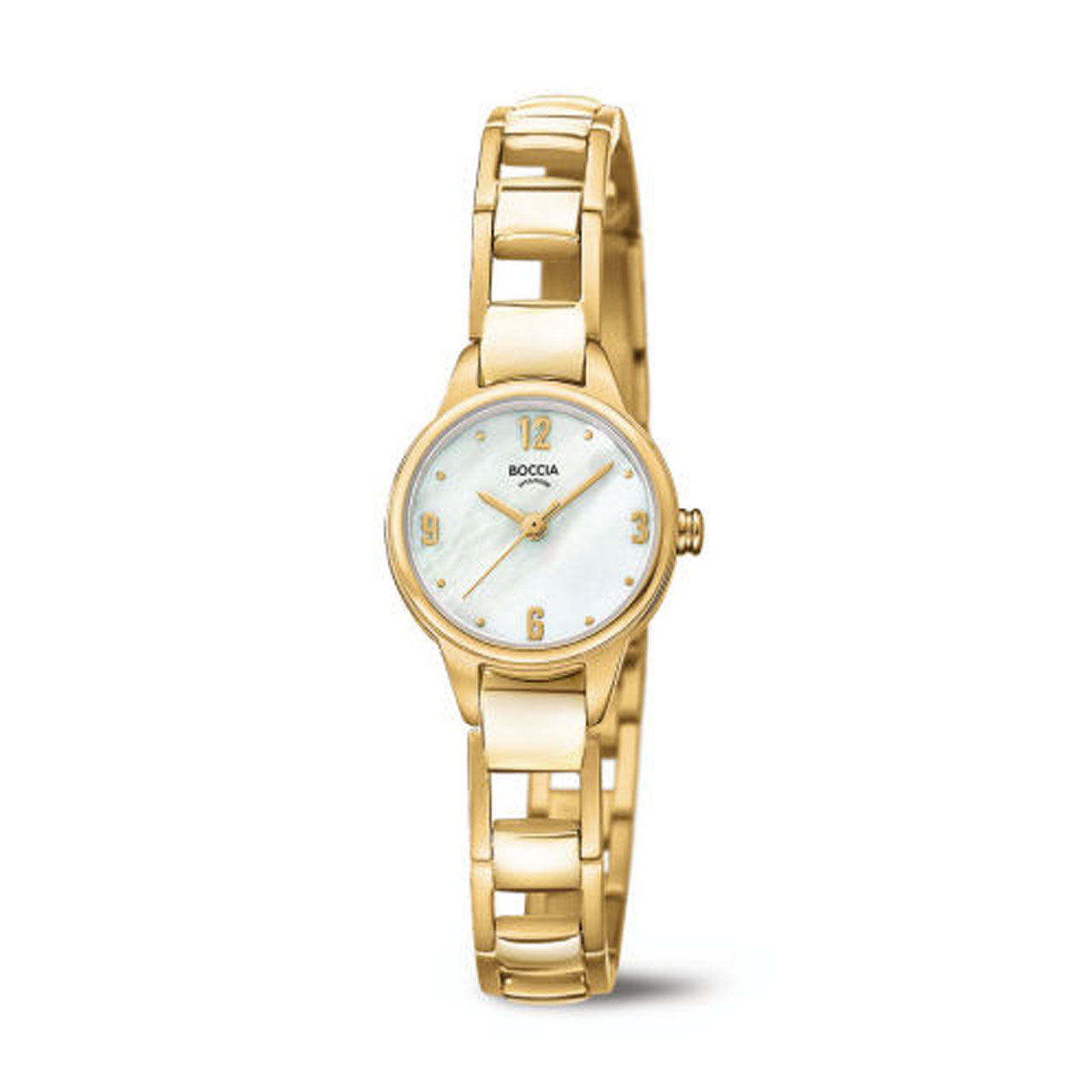 Boccia - Small Gold Ladies Titanium Dress Watch - 3277-03