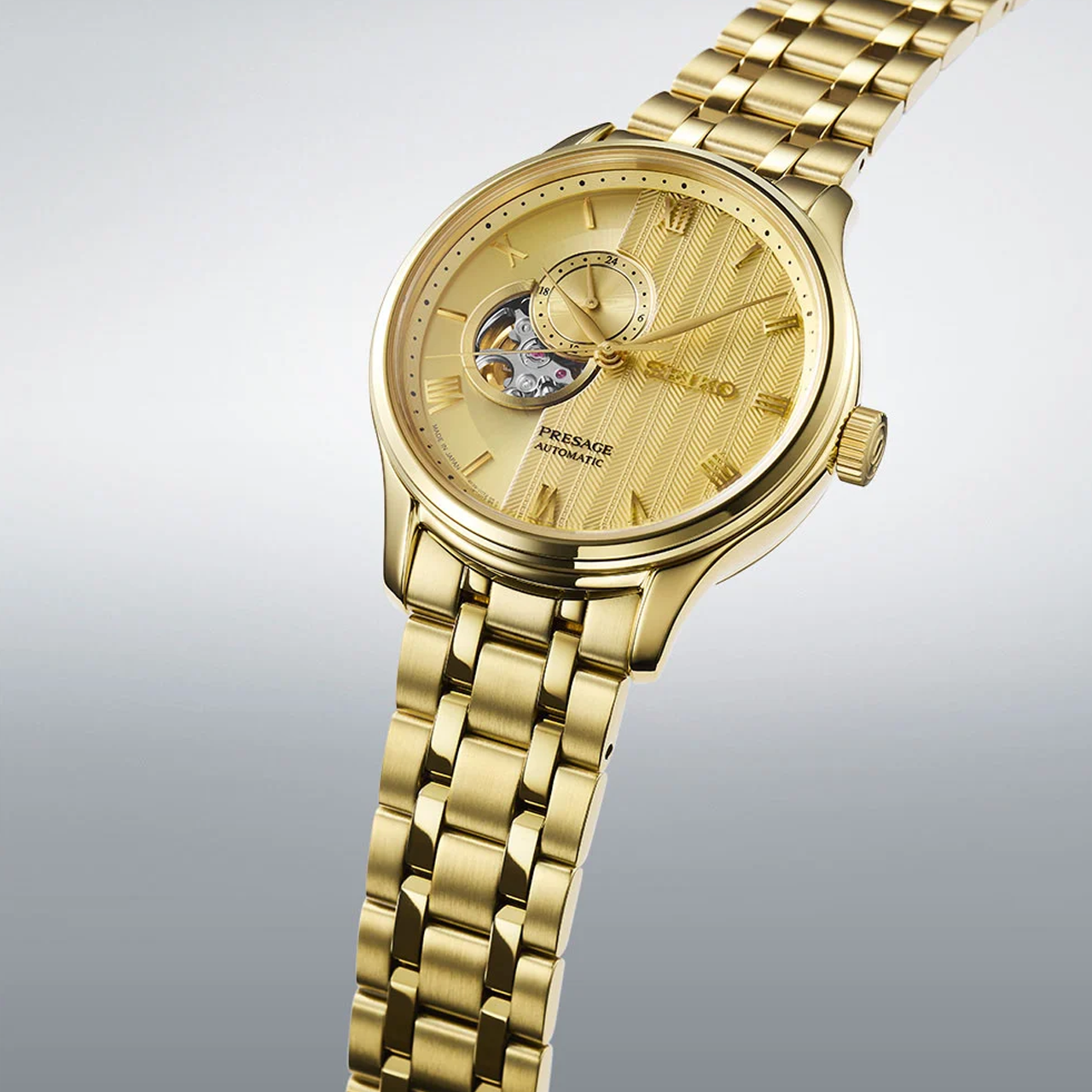Seiko - SSA468J Seiko Presage Zen Garden – Kyoto Golden Age Watch