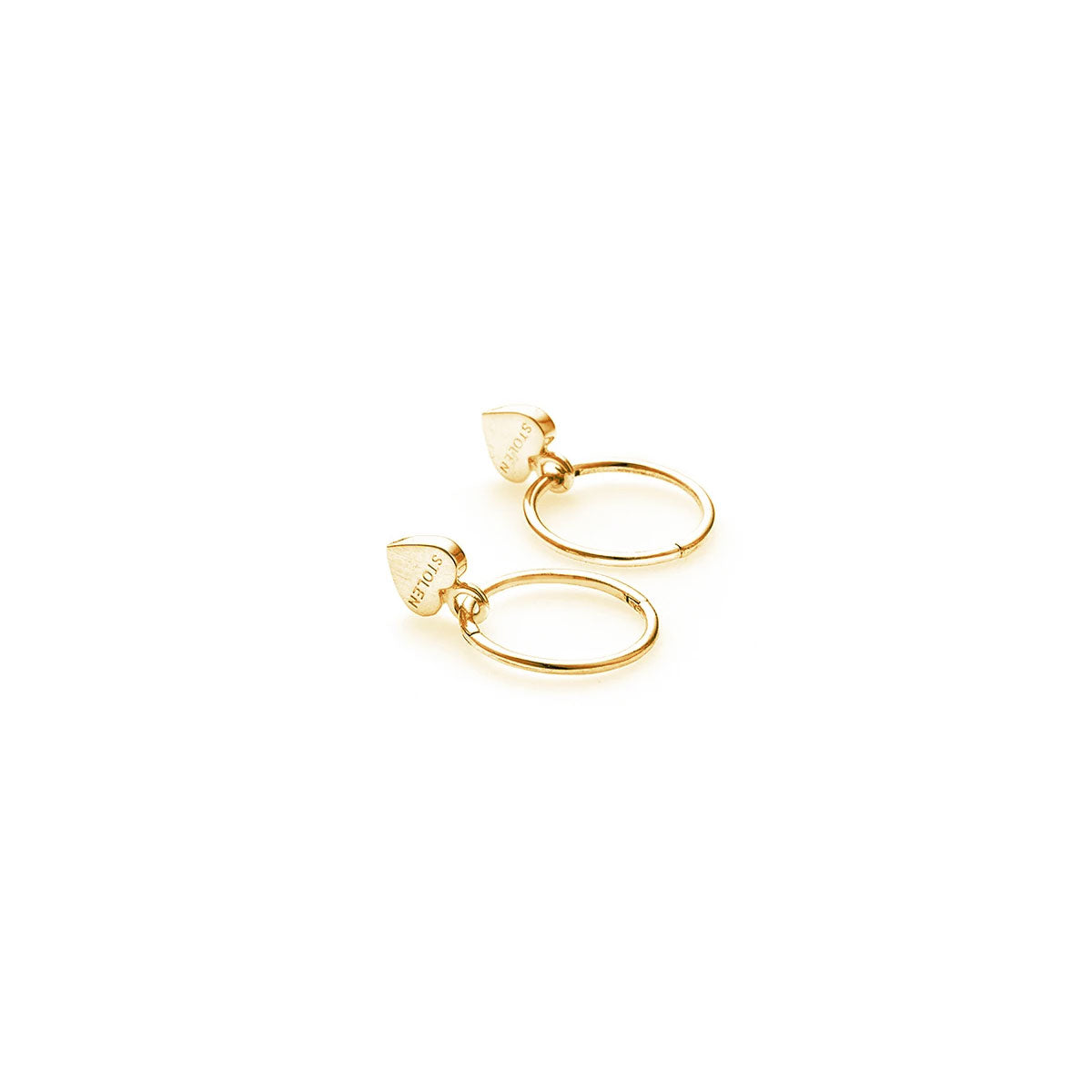 Stolen Heart Sleeper - Gold Plated