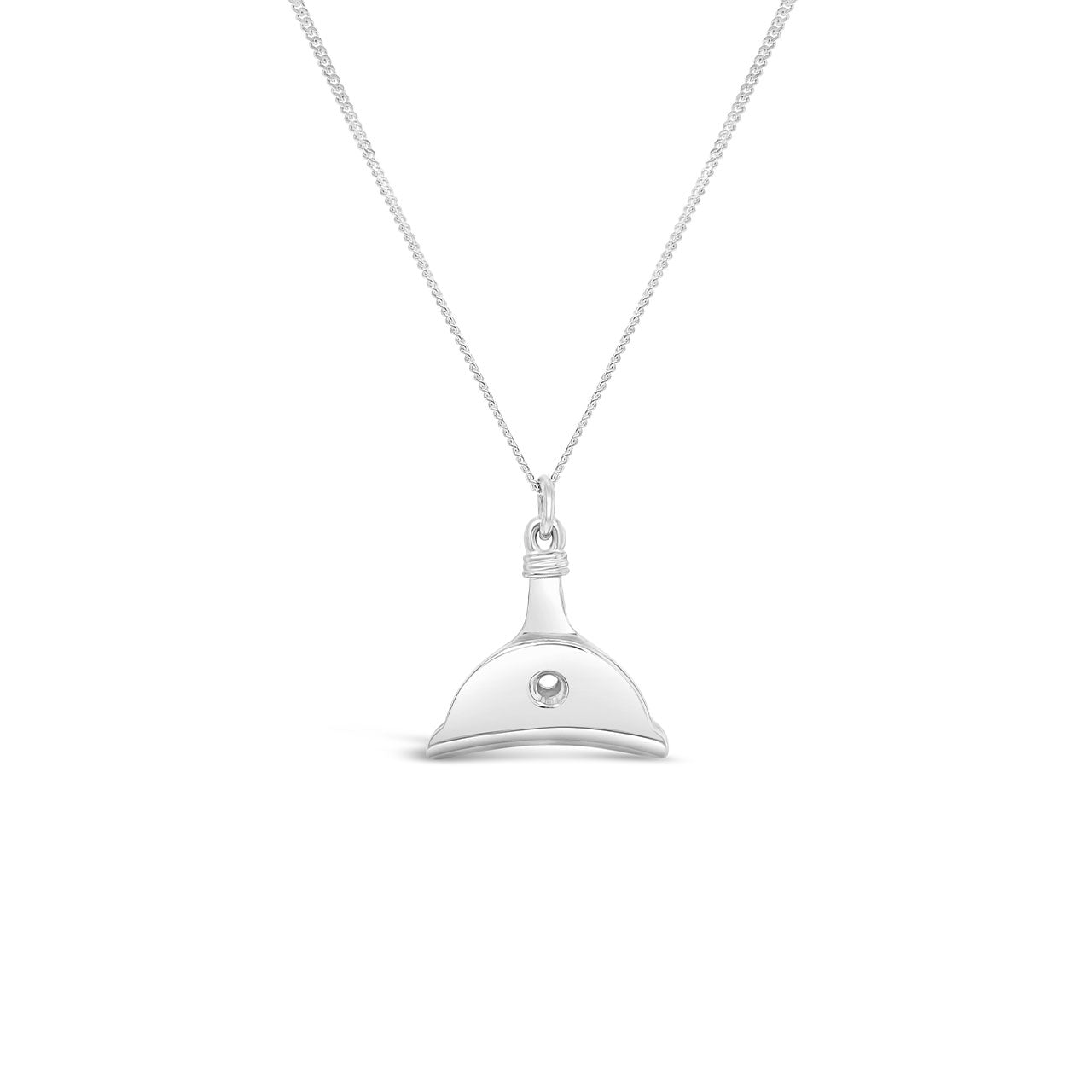 Sterling Silver Shepherds Medium Whistle Necklace