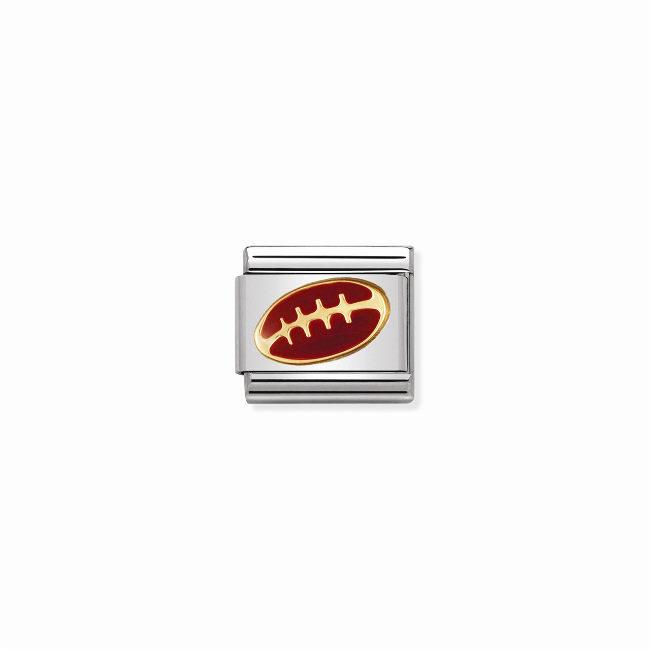 Composable Classic Link 030203/09 American Football / Rugby Ball in 18k Gold