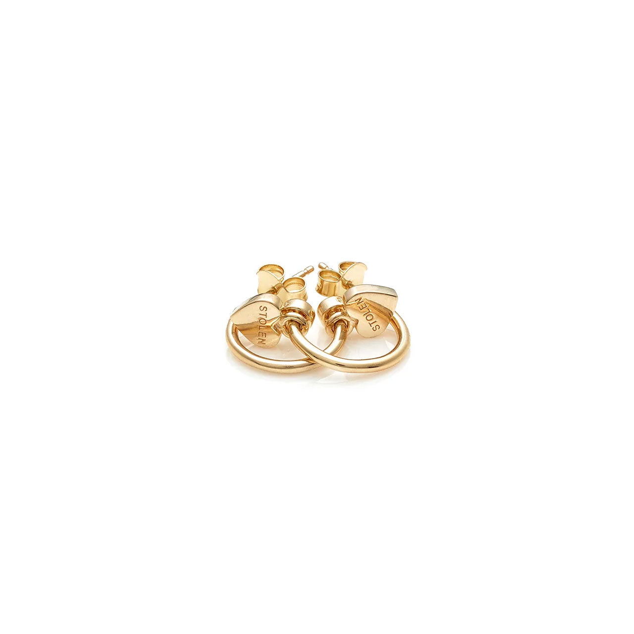 Stolen Heart Anchor Sleepers - Gold Plated
