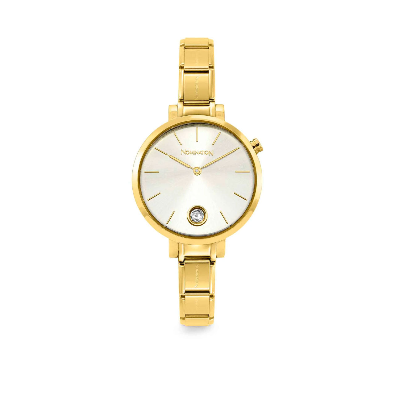 Composable Watch 076035/017 Classicgold With Zircon