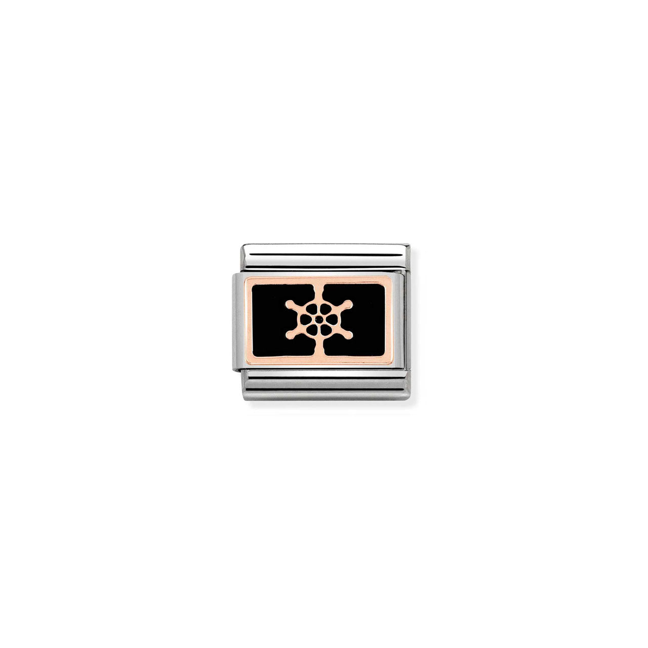 Composable Classic Link 430201/17 9k Rose Gold Boat Wheel