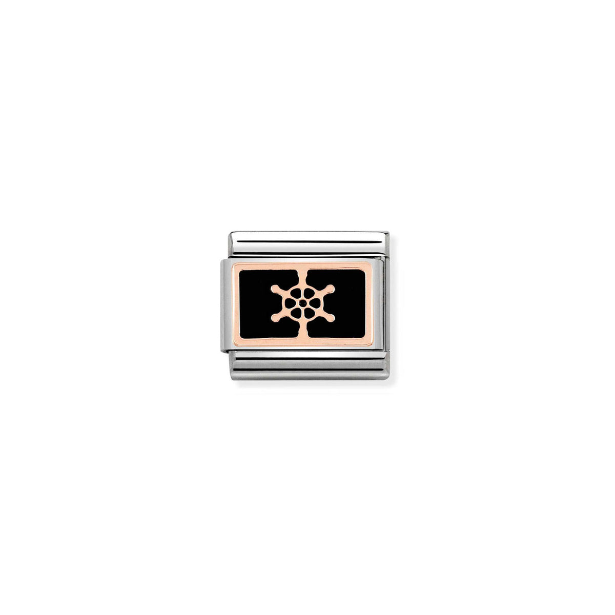 Composable Classic Link 430201/17 9k Rose Gold Boat Wheel