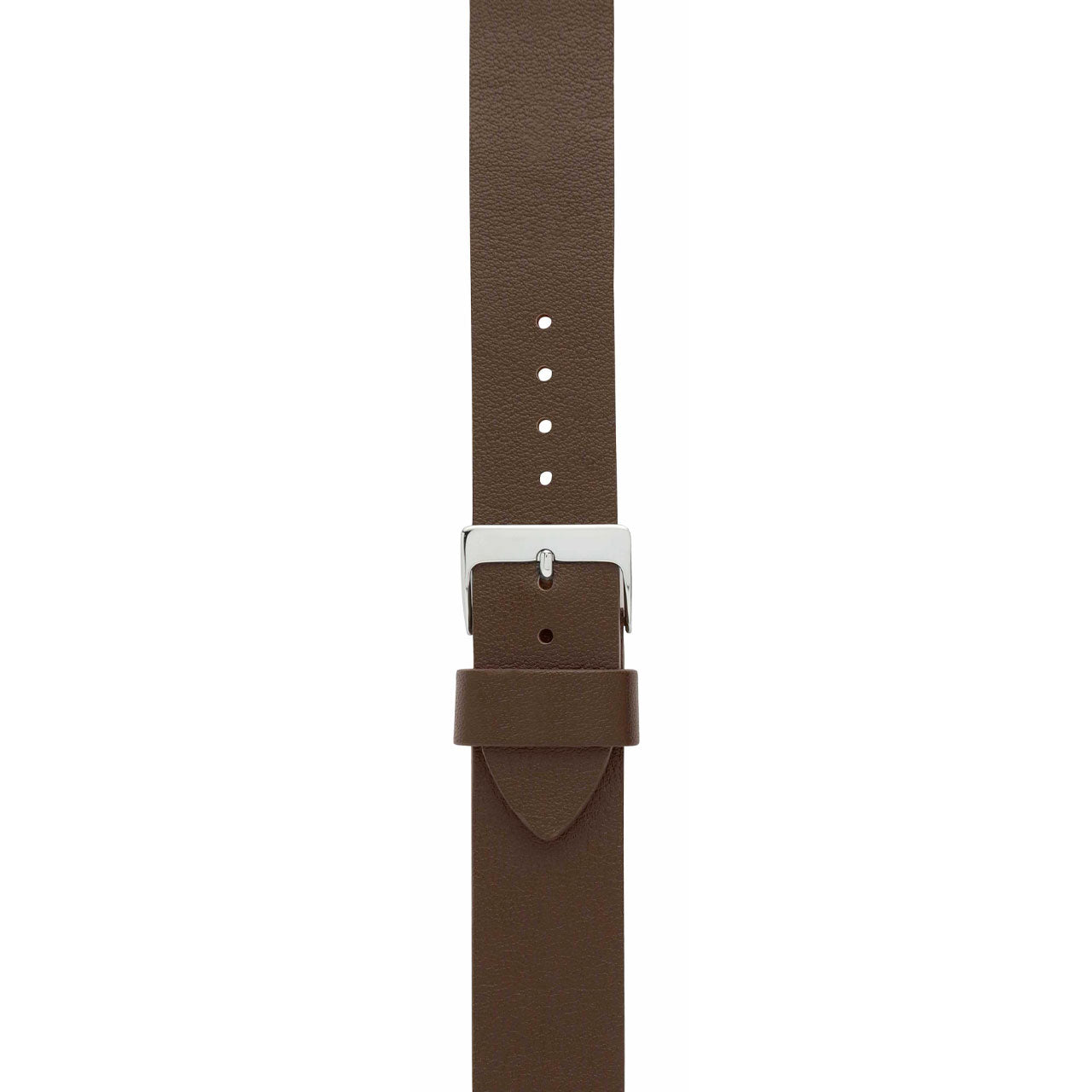 Dark Brown 20mm Leather Watch Strap