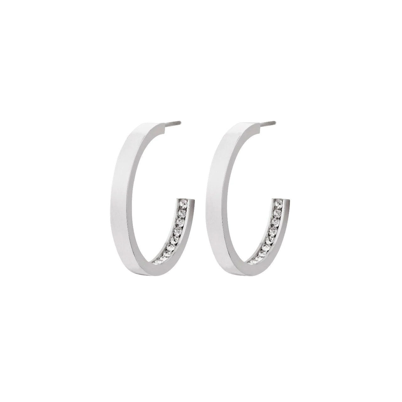 Monaco Earrings Small Steel