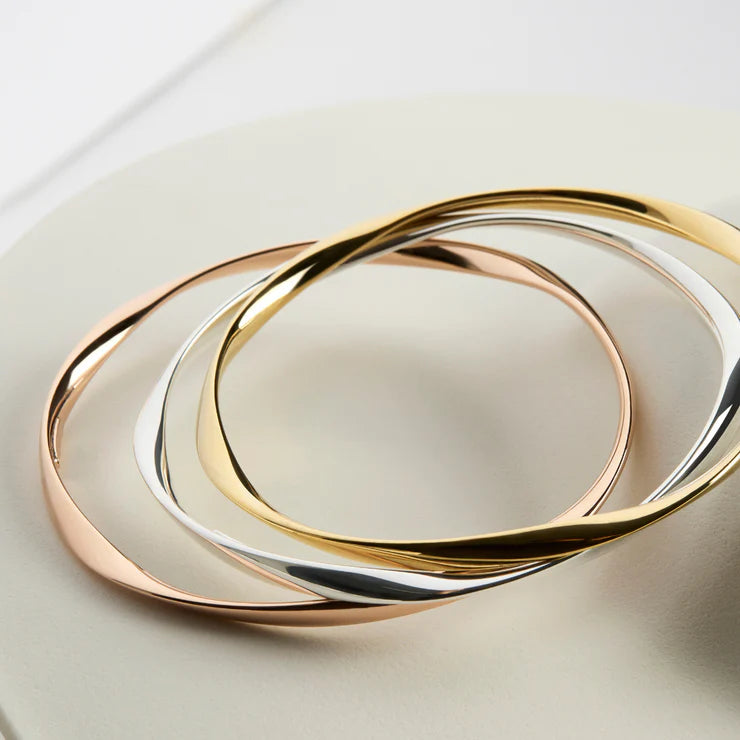 Garden of Eden Bangle - Rose Gold Plated